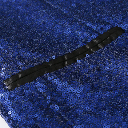blue embellished tuxedo jacket 5