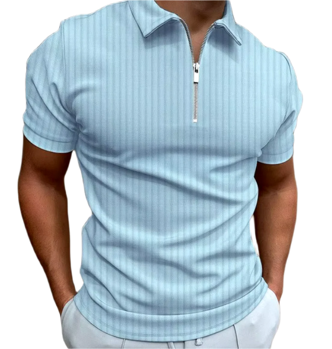 blue polo