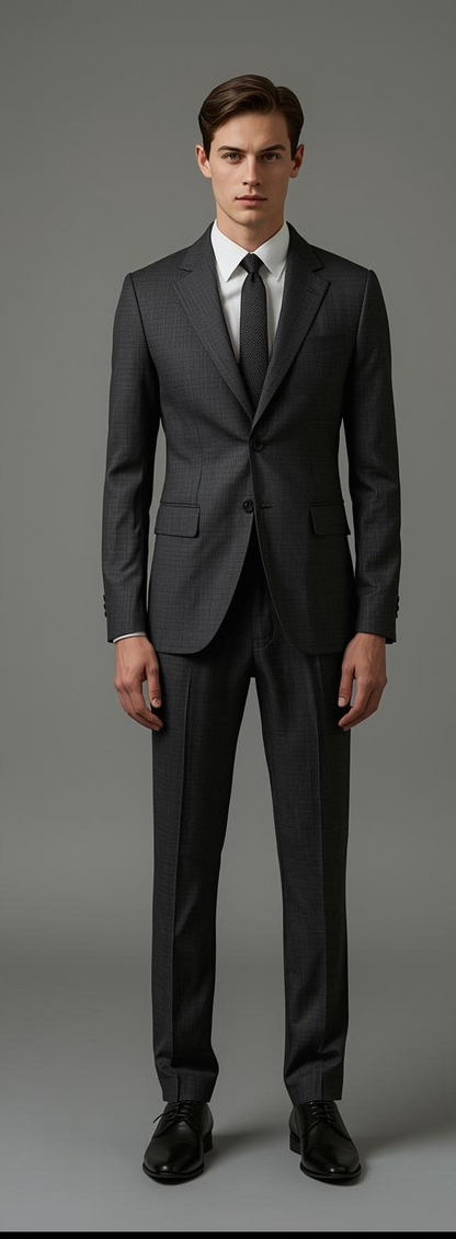 Signature Charcoal Suit.