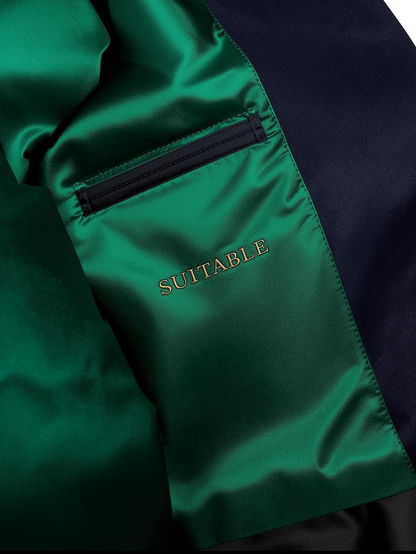 Signature Custom Sage Green Suit.