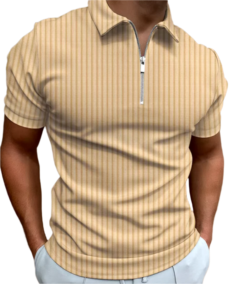 khaki polo