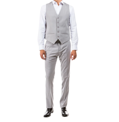 light grey vest