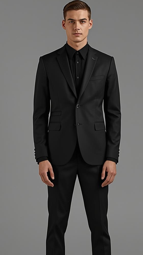 Signature Black Suit.