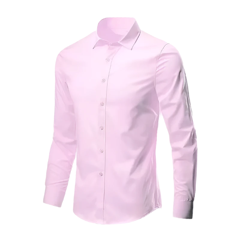 mens pink slim fit dress shirt