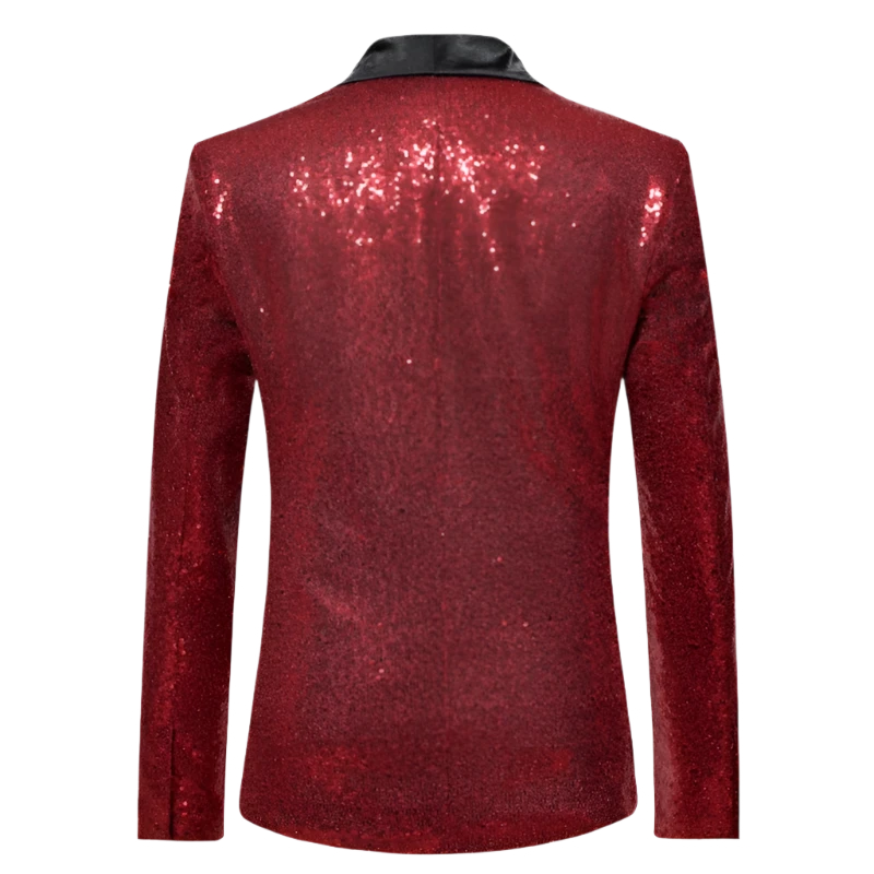 red sequin tuxedo jacket 2