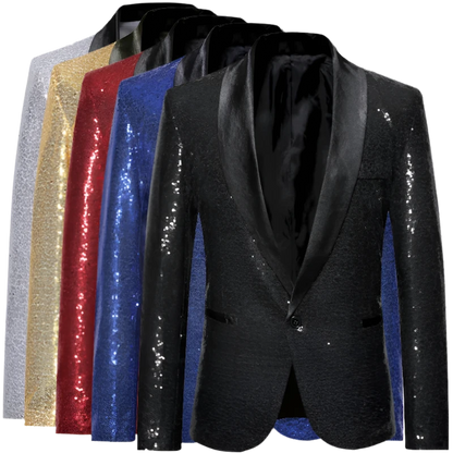 red sequin tuxedo jacket 3