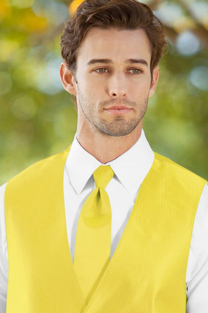 Solid Herringbone Neck Tie Rental